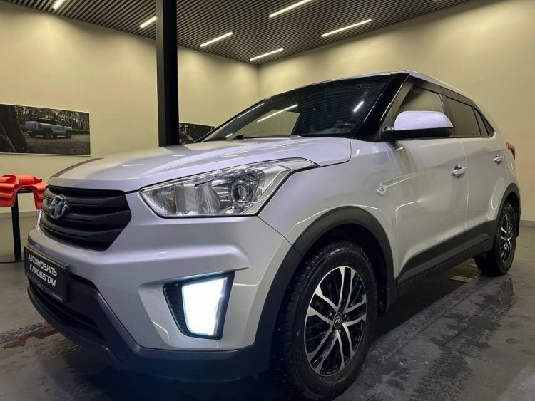 Hyundai Creta серебряный, 1.6 AT (123 л.с.)