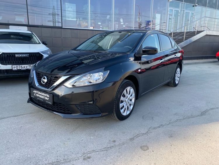 Nissan Sylphy чёрный, 1.6 CVT (116 л.с.)