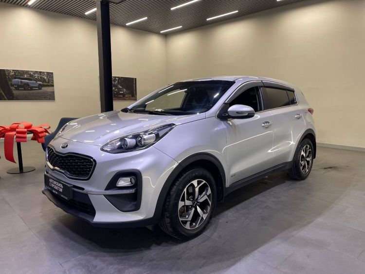 Kia Sportage серый, 2.0 AT (150 л.с.) 4WD
