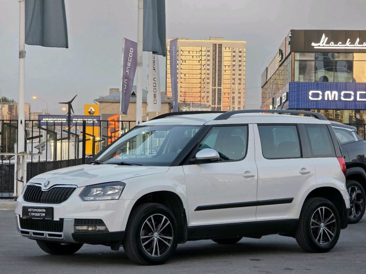 Skoda Yeti белый, 1.8 AMT (152 л.с.) 4WD