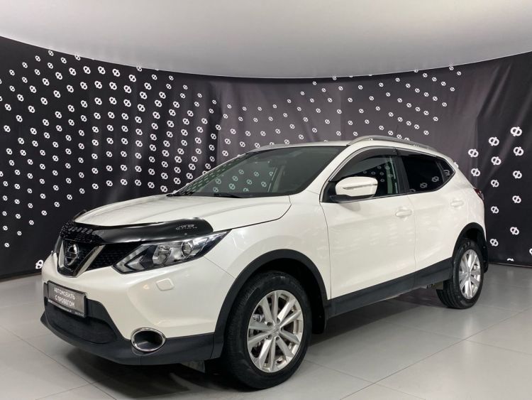 Nissan Qashqai белый, 2.0 CVT (144 л.с.) 4WD