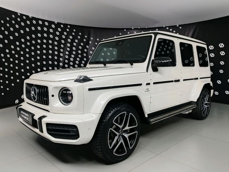 Mercedes-Benz G-Класс AMG белый, 63 AMG 4.0 AT (585 л.с.) 4WD