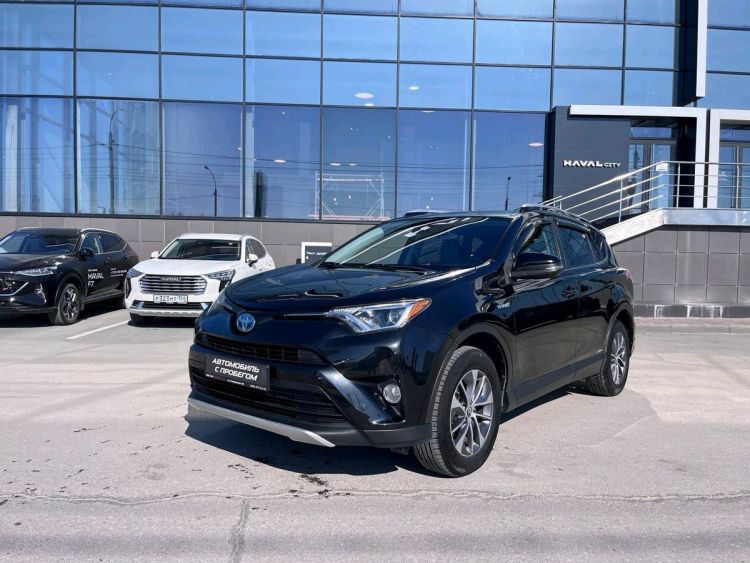 Toyota RAV4 чёрный, 2.5hyb CVT (154 л.с.) 4WD