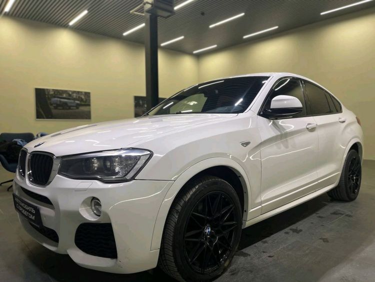BMW X4 белый, 20d 2.0d AT (190 л.с.) 4WD