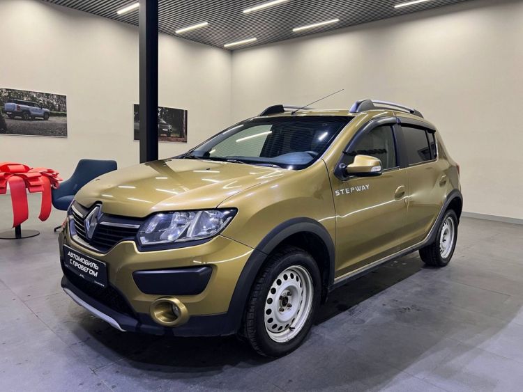 Renault Sandero коричневый, Stepway 1.6 MT (82 л.с.)