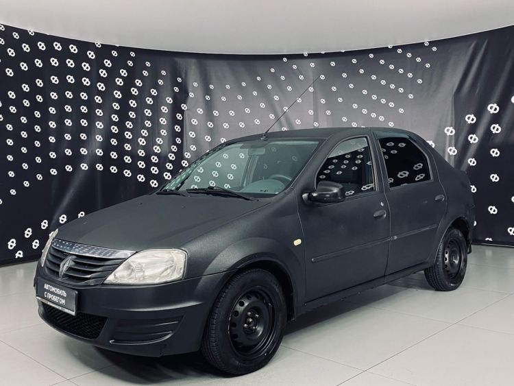 Renault Logan чёрный, 1.4 MT (75 л.с.)