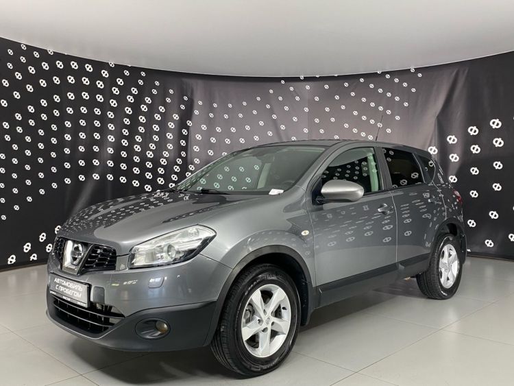 Nissan Qashqai серый, 1.6 CVT (117 л.с.)