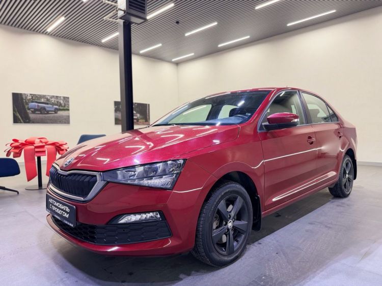 Skoda Rapid красный, 1.4 AMT (125 л.с.)