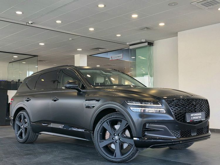 Genesis GV80 чёрный, 3.5 AT (379 л.с.) 4WD