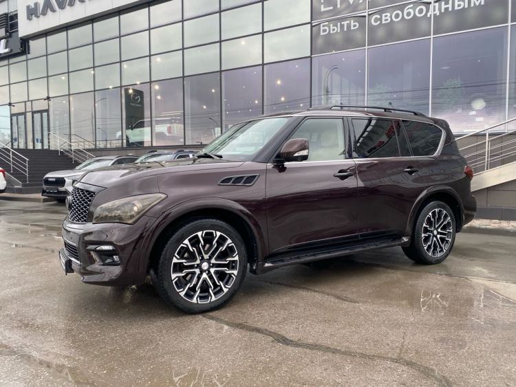 Infiniti QX-Series фиолетовый, 5.6 AT (405 л.с.) 4WD