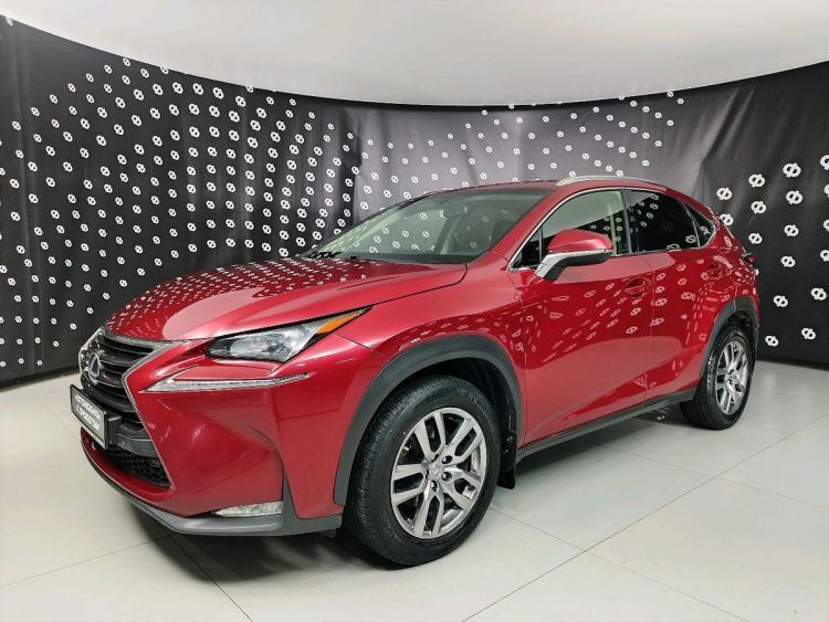 Lexus NX красный, 200 2.0 CVT (150 л.с.) 4WD