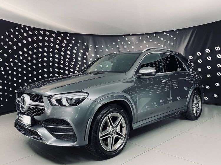 Mercedes-Benz GLE серый, 300 d 2.0d AT (245 л.с.) 4WD